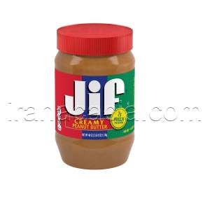 جیف_ کره بادام زمینی 454گرمی ساده