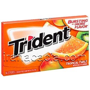 ادامس تریدنت پرتقال انبه