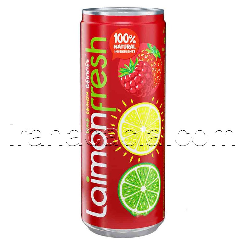 لیمون فرش قوطی لیمو توت فرنگی خارجی